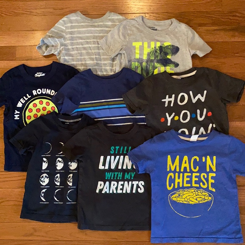 2T Shirt Lot of 8